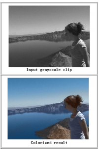 黑白转彩色图片